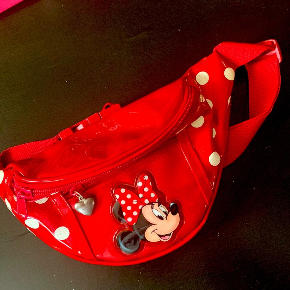 Walt Disney world Red Minnie Fanny pack